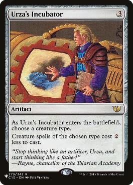【ENG】《ウルザの保育器/Urza's Incubator》[PWシンボル付き再版]