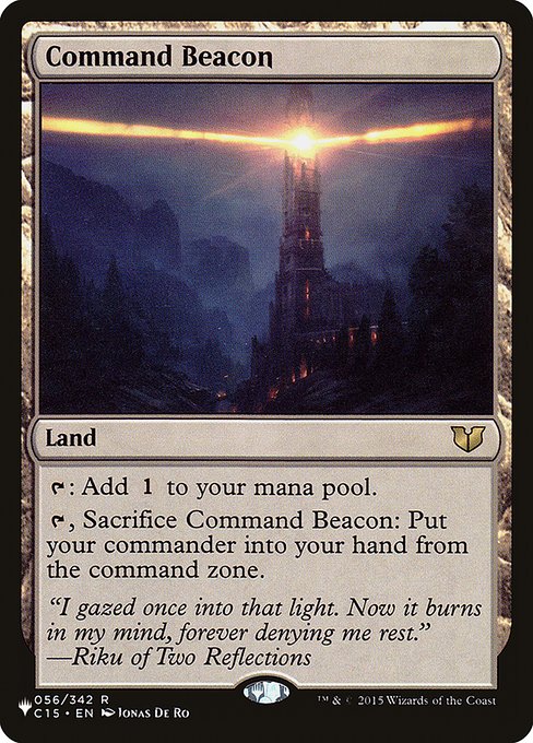 【ENG】《統率の灯台/Command Beacon》[PWシンボル付き再版]