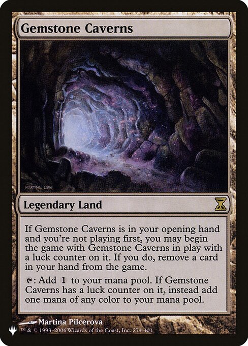 【ENG】《宝石の洞窟/Gemstone Caverns》[PWシンボル付き再版]