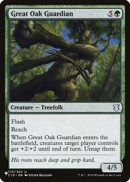 【ENG】《大樫の守護者/Great Oak Guardian》[PWシンボル付き再版]