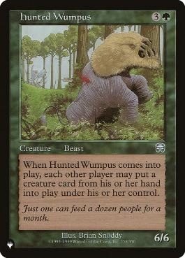 【ENG】《狩り立てられたウンパス/Hunted Wumpus》[PWシンボル付き再版]