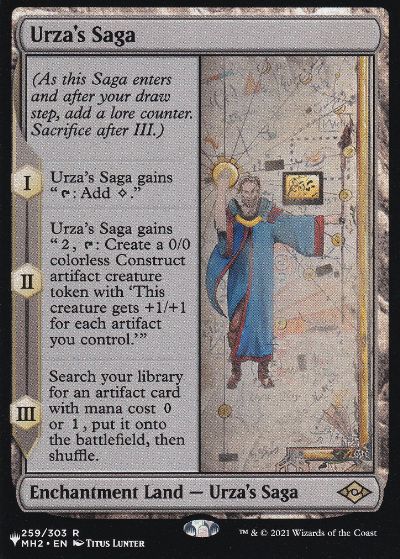 【ENG】《ウルザの物語/Urza's Saga》[PWシンボル付き再版]