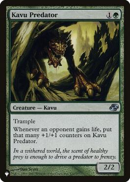 【ENG】《カヴーの捕食者/Kavu Predator》[PWシンボル付き再版]