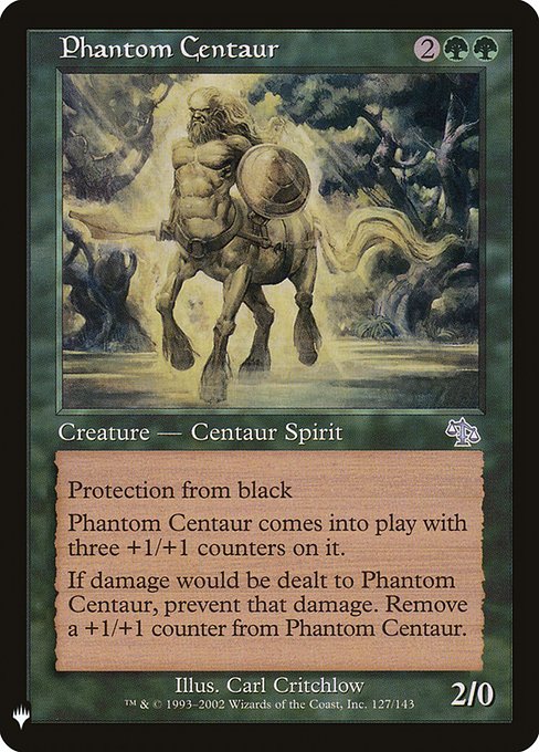 【ENG】《幻影のケンタウロス/Phantom Centaur》[PWシンボル付き再版]