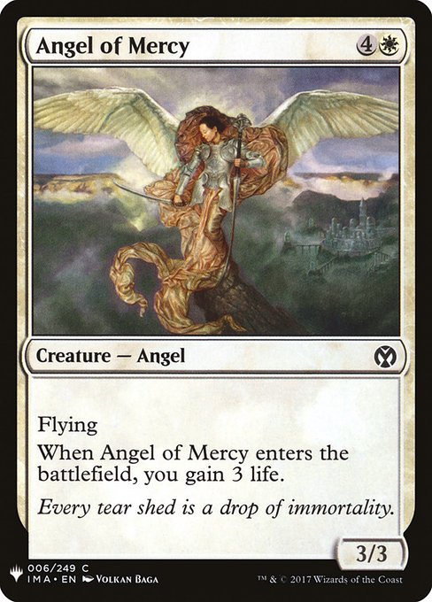 【ENG】《慈悲の天使/Angel of Mercy》[PWシンボル付き再版]