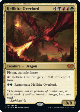 【ENG】《ヘルカイトの首領/Hellkite Overlord》[2X2]