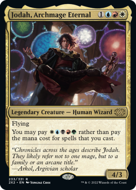 【ENG】《永遠の大魔道師、ジョダー/Jodah, Archmage Eternal》[2X2]