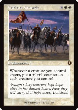 【ENG】■旧枠■《聖戦士の進軍/Cathars' Crusade》[INR]