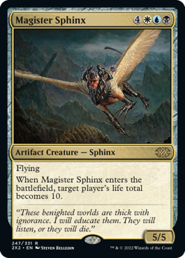 【ENG】《厳然たるスフィンクス/Magister Sphinx》[2X2]