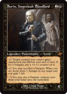 【ENG】■旧枠■《傲慢な血王、ソリン/Sorin, Imperious Bloodlord》[INR]