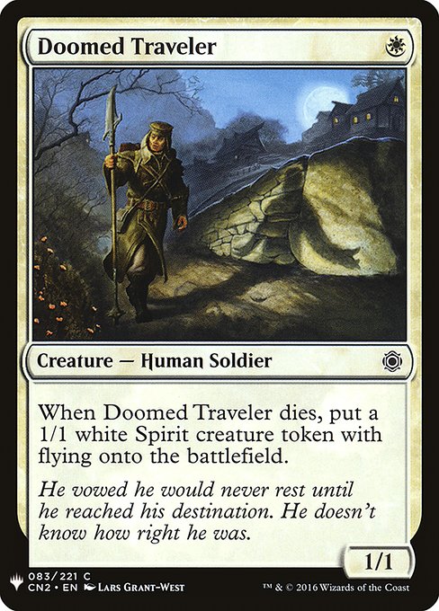 【ENG】《宿命の旅人/Doomed Traveler》(CN2)[PWシンボル付き再版]