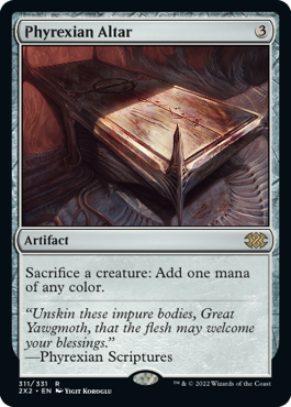 【ENG】【Foil】《ファイレクシアの供犠台/Phyrexian Altar》[2X2]