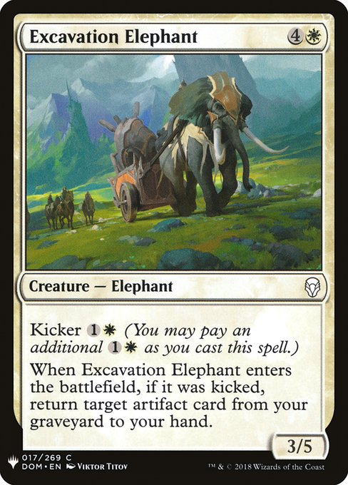 【ENG】《発掘象/Excavation Elephant》[PWシンボル付き再版]