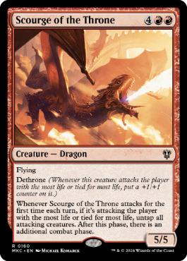 【ENG】《玉座の災い魔/Scourge of the Throne》[MKC]