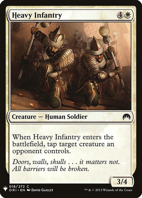 【ENG】《重歩兵/Heavy Infantry》[PWシンボル付き再版]