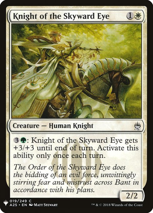 【ENG】《天望の騎士/Knight of the Skyward Eye》[PWシンボル付き再版]
