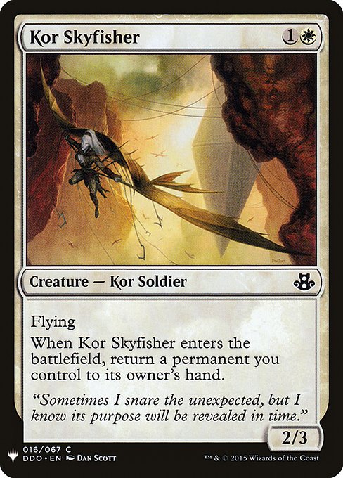 【ENG】《コーの空漁師/Kor Skyfisher》[PWシンボル付き再版]