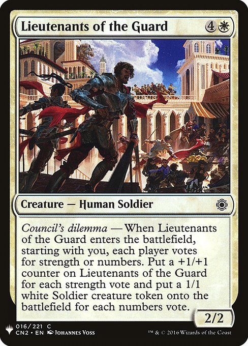 【ENG】《護衛隊の副官/Lieutenants of the Guard》[PWシンボル付き再版]