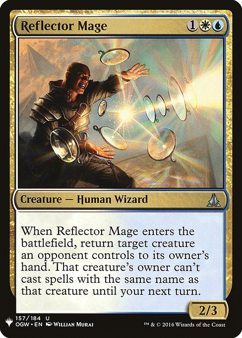 【ENG】《反射魔道士/Reflector Mage》[PWシンボル付き再版]