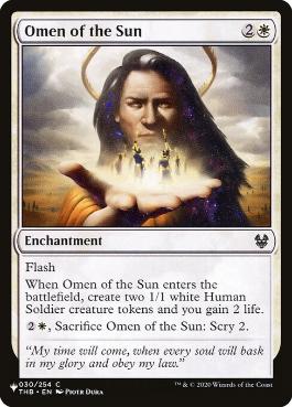 【ENG】《太陽の神のお告げ/Omen of the Sun》[PWシンボル付き再版]