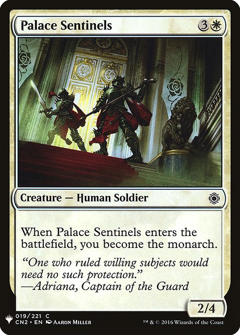 【ENG】《宮殿の歩哨/Palace Sentinels》[PWシンボル付き再版]