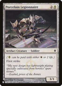 【ENG】《磁器の軍団兵/Porcelain Legionnaire》[PWシンボル付き再版]