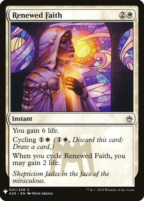 【ENG】《新たな信仰/Renewed Faith》[PWシンボル付き再版]