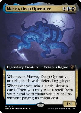 【ENG】■拡張アート■《深海の調査員、モルヴォ/Marvo, Deep Operative》[MKC]