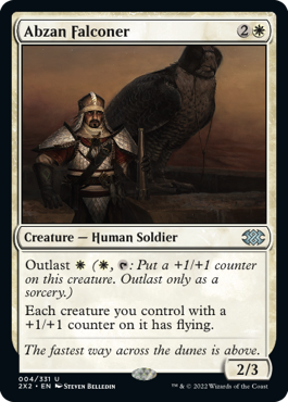 【ENG】【Foil】《アブザンの鷹匠/Abzan Falconer》[2X2]