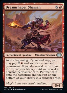 【ENG】【Foil】《夢固めのシャーマン/Dreamshaper Shaman》[2X2]