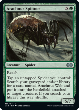 【ENG】【Foil】《アラクナスの紡ぎ手/Arachnus Spinner》[2X2]