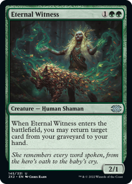 【ENG】【Foil】《永遠の証人/Eternal Witness》[2X2]