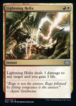 【ENG】【Foil】《稲妻のらせん/Lightning Helix》[2X2]