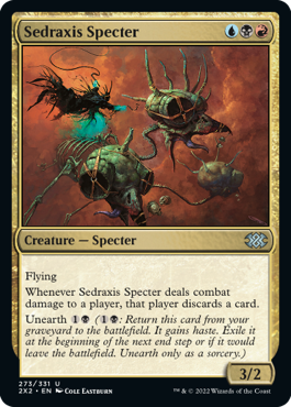 【ENG】【Foil】《セドラクシスの死霊/Sedraxis Specter》[2X2]
