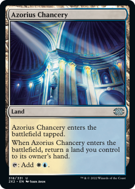 【ENG】【Foil】《アゾリウスの大法官庁/Azorius Chancery》[2X2]