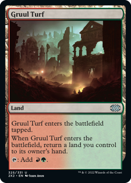 【ENG】【Foil】《グルールの芝地/Gruul Turf》[2X2]