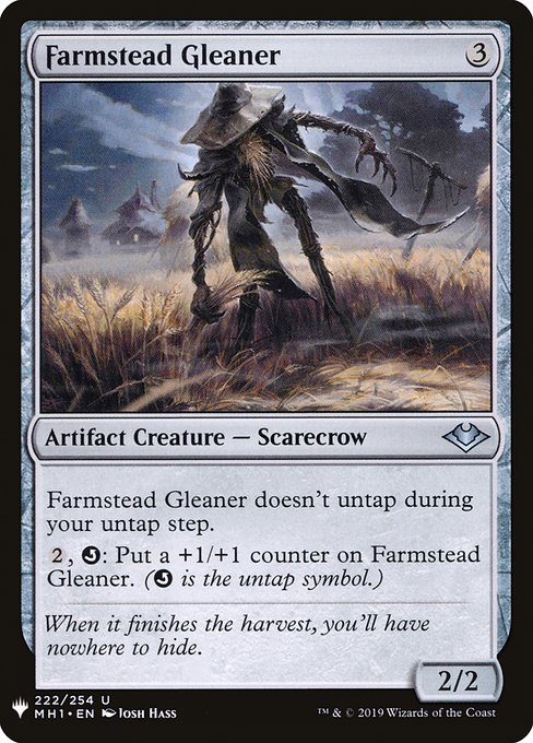 【ENG】《農場の収穫者/Farmstead Gleaner》[PWシンボル付き再版]