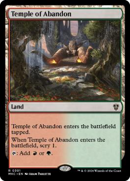 【ENG】《奔放の神殿/Temple of Abandon》[MKC]