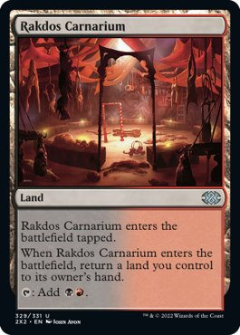 【ENG】【Foil】《ラクドスの肉儀場/Rakdos Carnarium》[2X2]