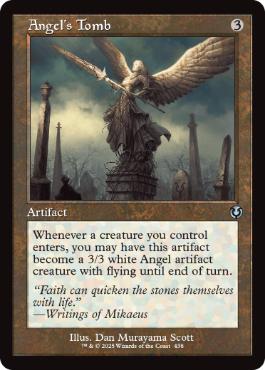 【ENG】【Foil】■旧枠■《天使の墳墓/Angel's Tomb》[INR]