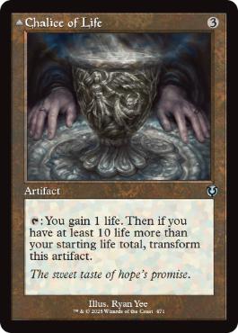 【ENG】【Foil】■旧枠■《生の杯/Chalice of Life》[INR]