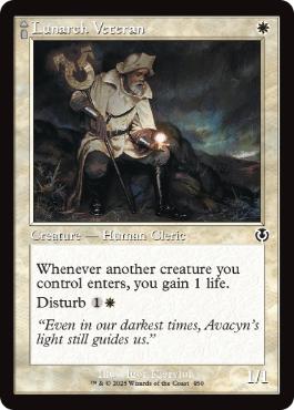 【ENG】【Foil】■旧枠■《月皇の古参兵/Lunarch Veteran》[INR]