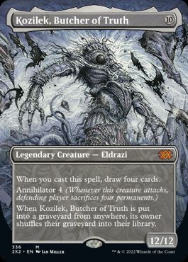 【ENG】■ボーダーレス■《真実の解体者、コジレック/Kozilek, Butcher of Truth》[2X2]