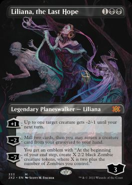 【ENG】■ボーダーレス■《最後の望み、リリアナ/Liliana, the Last Hope》[2X2]