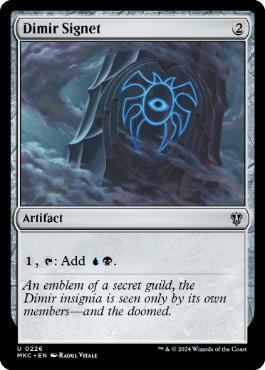 【ENG】《ディミーアの印鑑/Dimir Signet》[MKC]