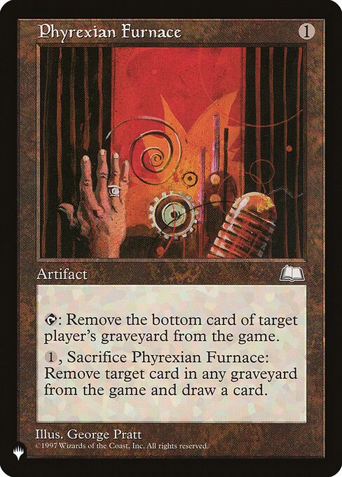 【ENG】《ファイレクシアの炉/Phyrexian Furnace》[PWシンボル付き再版]
