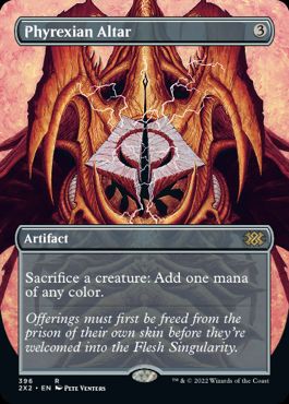 【ENG】■ボーダーレス■《ファイレクシアの供犠台/Phyrexian Altar》[2X2]