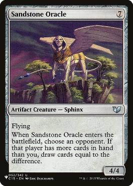 【ENG】《砂岩の予言者/Sandstone Oracle》(C15)[PWシンボル付き再版]