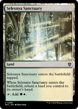 【ENG】《セレズニアの聖域/Selesnya Sanctuary》[MKC]