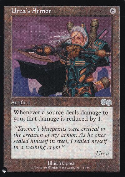 【ENG】《ウルザの鎧/Urza's Armor》[PWシンボル付き再版]